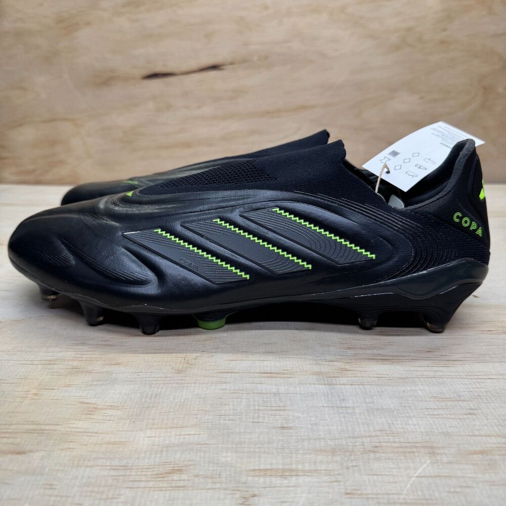 NEW adidas Copa Pure 3 Elite Laceless FG Mens Sz 13 Black Soccer Cleats JS0652